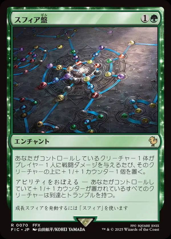 【Foil】(FIC-RG)Sphere Grid/スフィア盤【英語】